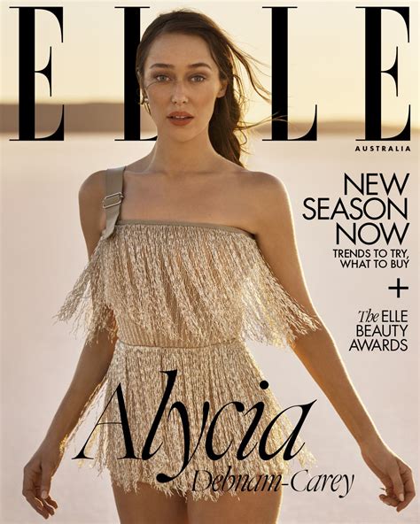 Alycia Debnam-Carey Graces Elle Australia March 2025 • CelebMafia