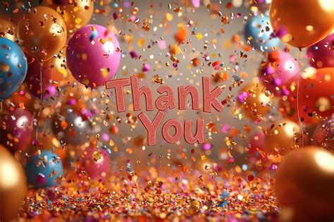 colorful   message  festive balloons  confetti premium