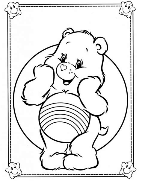 Desenhos Para Colorir Dos Ursinhos Carinhosos - 5
