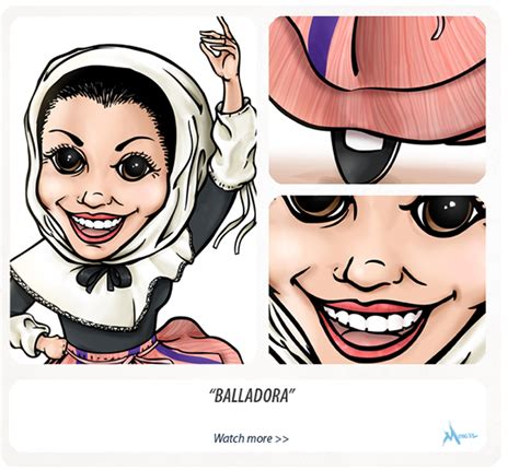 Ball de bot caricature on Behance