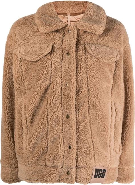 UGG Frankie Sherpa trucker jacket - ShopStyle Fur & Shearling Coats