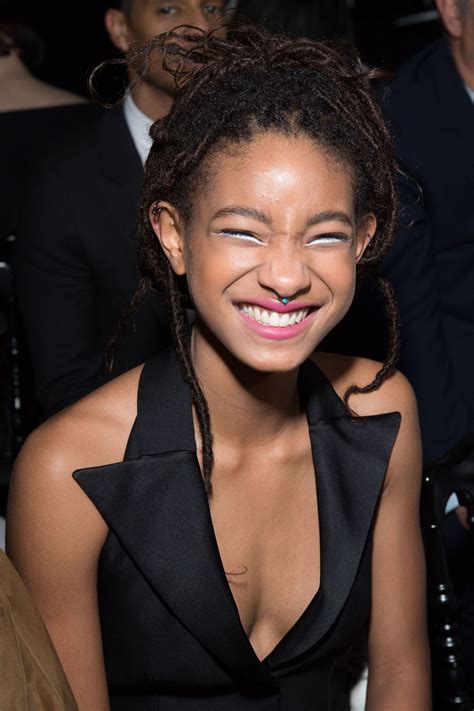 Thanks to Willow Smith, I Suddenly Want to Wear White Eyeliner White