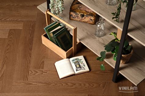 Клеевой кварц винил для укладки ёлочкой Vinilam GD11200 Паркет Винсент ...