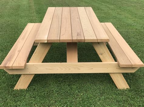 Plans to make a wooden picnic table - Wooden Craft