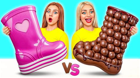 tantangan makanan asli  makanan cokelat hacks  trik dapur oleh