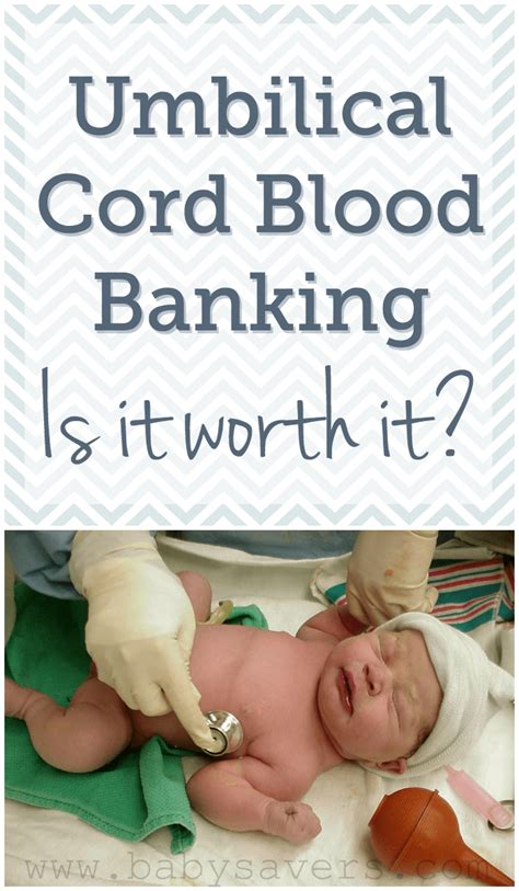 The Pros and Cons of Umbilical Cord Blood Banking
