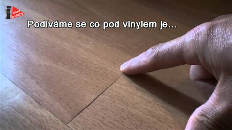 Vinylové podlahy pokládka na samolepící podložku ano, ale ... - YouTube