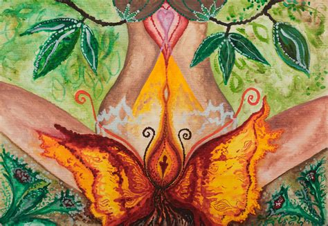 Sexual Power of Woman - Print * Divine Feminine Art * Sacred Sexuality