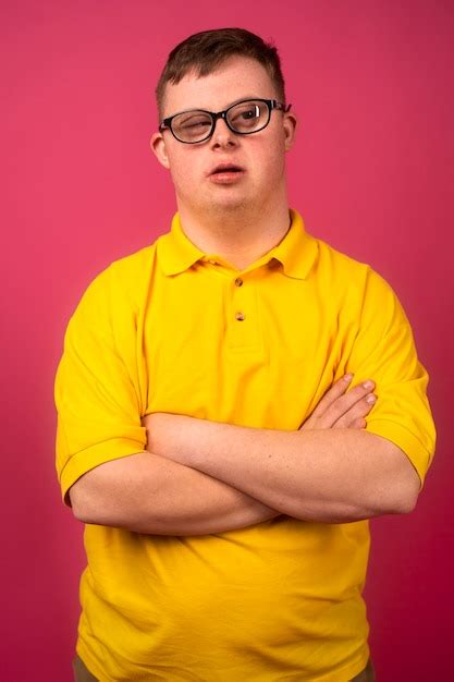 Premium Photo | Portrait of disabled man
