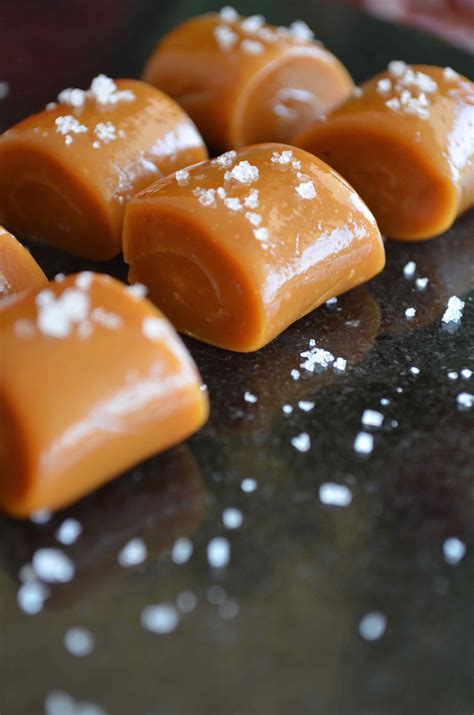 Homemade Caramel with Sea Salt (no corn syrup) - From Scratch with