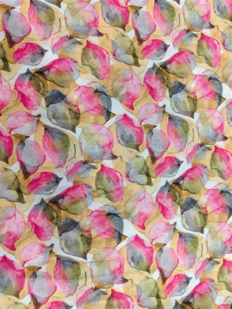 Pink and Green Floral Wallpaper