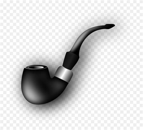 Pipe Smoking Smoke Tobacco As - Pipe Clip Art - Png Download (#5192544 ...