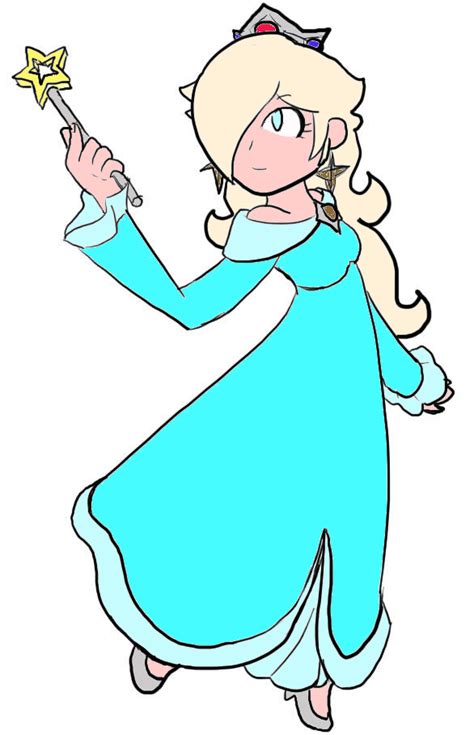 Rosalina Colored by Noble-Princess-Zelda on DeviantArt