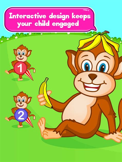 App Shopper: Monkey Preschool - Learn Numbers and Counting (Games)