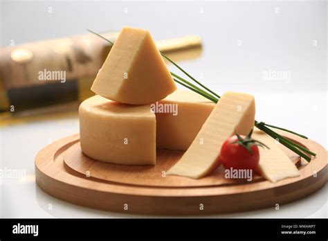 Different types of cheese slices Stock Photo - Alamy