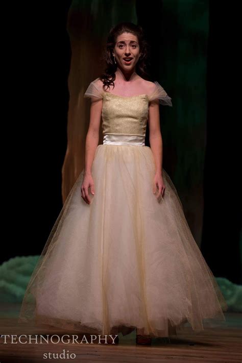 Finished costume by Heather Foster. Cinderella in Into the Woods | Ball