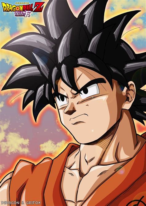 Goku [F] by grifox | Anime, Dragon ball super, Dragon ball gt