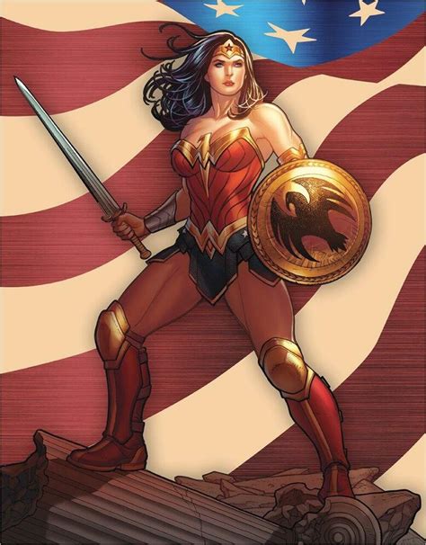 Wonder Woman Sword Tin Sign