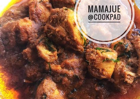 bahan rendang ayam bonda  enak aneka resepi enak