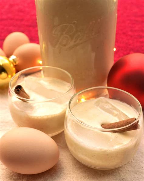 Boozy Eggnog - Crafty Cooking Mama