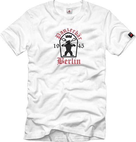 ALFASHIRT Panzerbär Berlin 1945 Logo Verlag Wk2 Magazine # 341 : Amazon ...