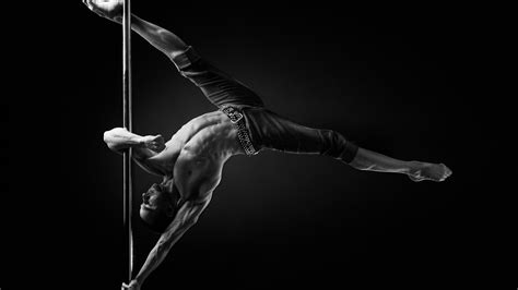 Wallpaper Pole dance, muscles, man, sport 3840x2160 UHD 4K Picture, Image