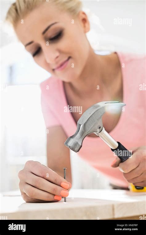 nailing  res stock photography  images alamy