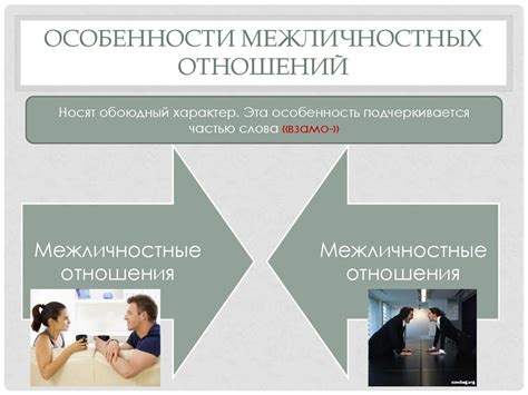 Межличностные отношения - презентация онлайн