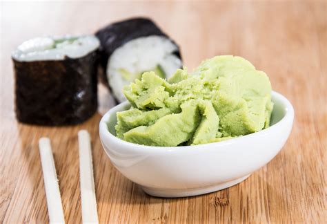 wasabi            japanese green sauce