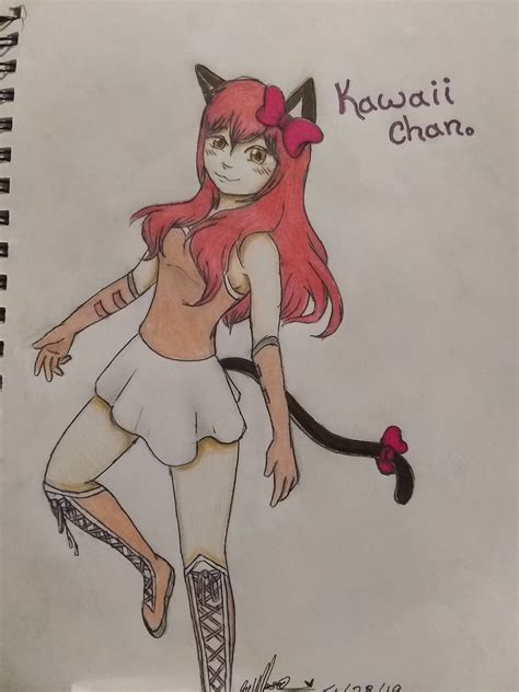 Kawaii-chan Aphmau fan art by BelmooreArtistry5101 on Newgrounds