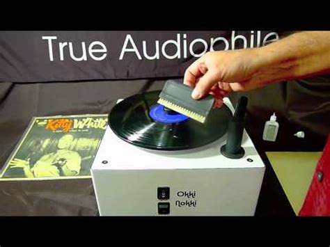 Okki Nokki MKII record cleaning machine - True Audiophile - YouTube