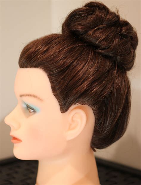 High bun updo | Formal hairstyles for long hair, Diy hairstyles, Formal ...