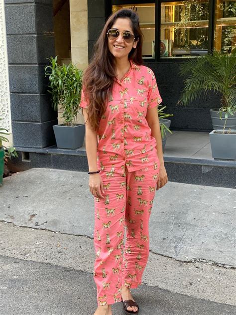 Trey cotton Nightsuit - wanderlustbysahiba.co.in