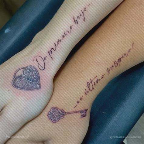 Tattoo Para Casal Frases - 100 frases para tatuagem de casal que irão fortalecer a parceria
