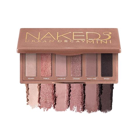 Amazon.com: URBAN DECAY Naked 3 Mini, Soft Pink Neutral Eyeshadow