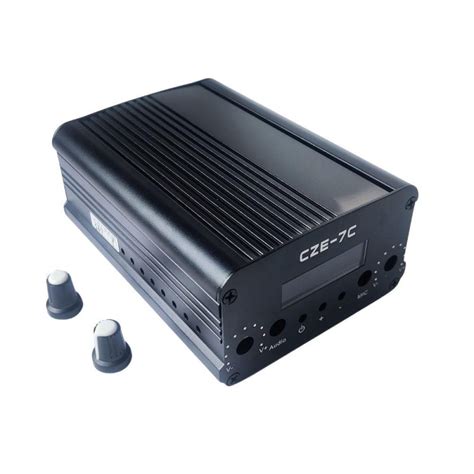 CAJA VACIA ALUMINIO PARA TRANSMISOR FM 7W CZE-7C PROYECTO