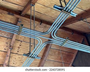 thousand wiring conduit royalty  images stock