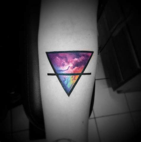 From Earth To Outer Space | Triangle tattoos, Triangle tattoo, Tattoos