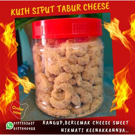 KUIH SIPUT RANGUP TABUR CHEESE POWDER | Shopee Malaysia