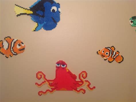 dory nemo marlin perler bead pattern Perler Bead Patterns, Perler Beads ...