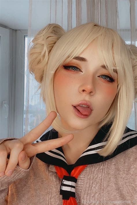 cosplayersweetie fox character toga himiko seriesr  hero academia