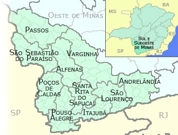 Cidades No Sul De Minas
