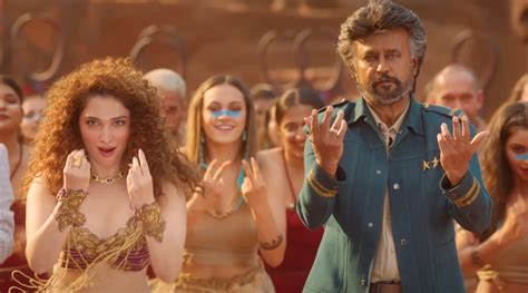 jailer song kaavaalaa tamannaah bhatia  rajinikanth shake  leg