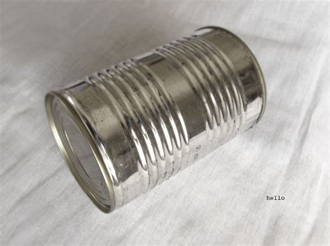 The Academy of Gentle Arts: tin can