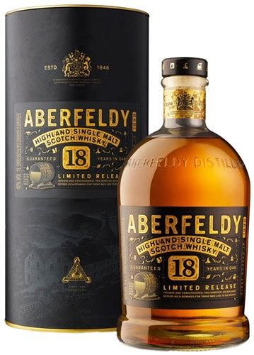Виски - Аберфелди 18 летней выдержки (Aberfeldy 18 years old) - Алкостайл