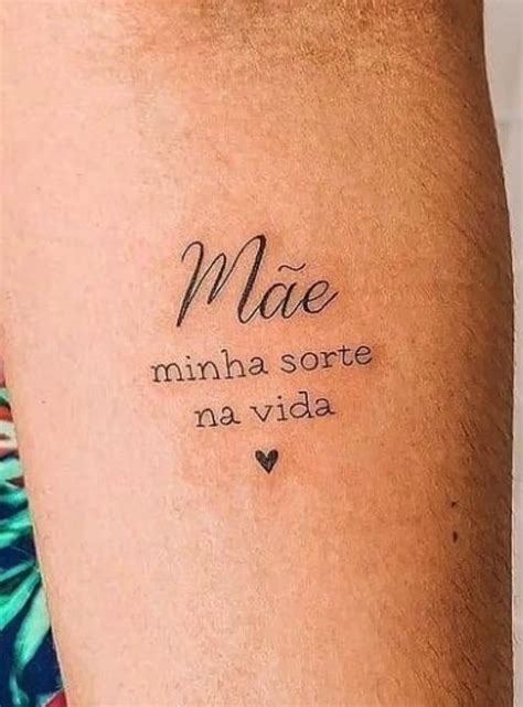 Tatuagens Femininas Escrito Mãe