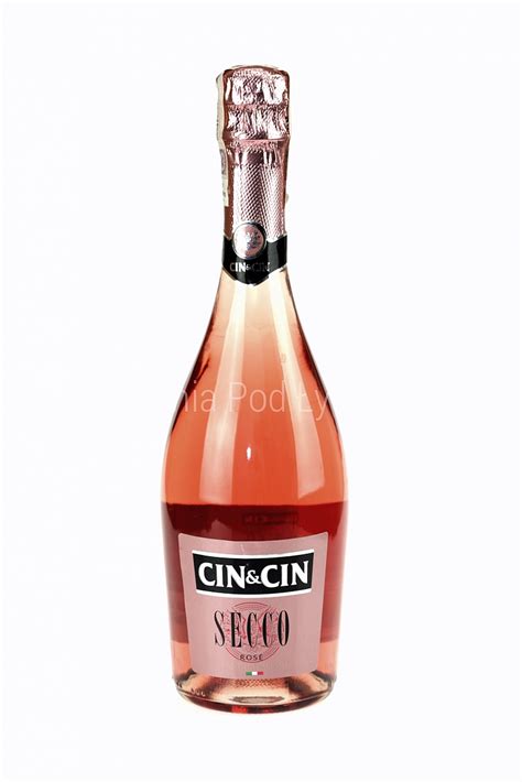 cin cin secco rose   szampany alkohole