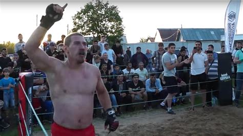 БАЙКЕР в Боях Без Правил !!! Мега Бой !!! - YouTube