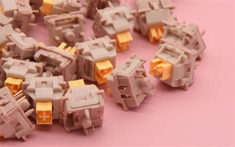 OUTEMU SILENT HONEY PEACH V2 LINEAR SWITCH FACTORY LUBED EDITION (10PC ...