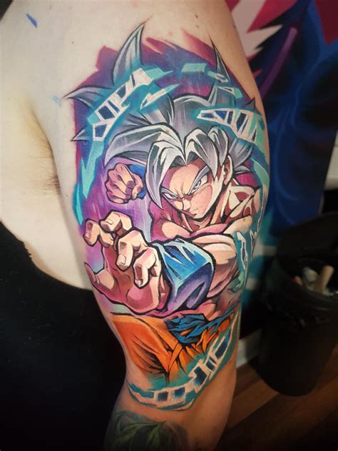 Ultra Instinct Goku tattoo! : r/dbz